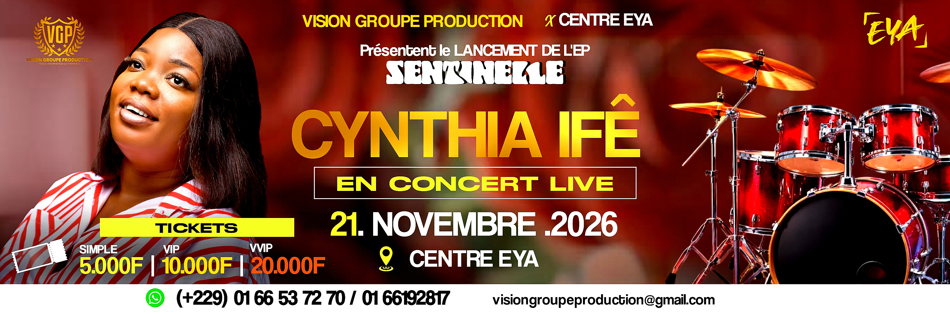 CYNTHIA IFÈ CONCERT LIVE